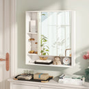 Wall Mounted Bathroom Cabinet with Mirror Single Door by LJGDeals