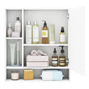 Wall Mounted Bathroom Cabinet with Mirror Single Door by LJGDeals