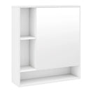 Wall Mounted Bathroom Cabinet with Mirror Single Door by LJGDeals