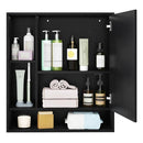 Wall Mounted Bathroom Cabinet with Mirror Single Door by LJGDeals