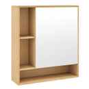 Wall Mounted Bathroom Cabinet with Mirror Single Door by LJGDeals