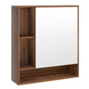 Wall Mounted Bathroom Cabinet with Mirror Single Door by LJGDeals