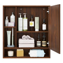 Wall Mounted Bathroom Cabinet with Mirror Single Door by LJGDeals