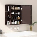 Wall-Mounted Bathroom Mirror Cabinet with Storage Shelves by LJGDeals
