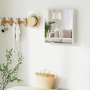 Double Door Bathroom Wall Cabinet with Mirror and Adjustable Shelf by LJGDeals