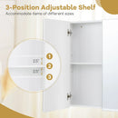 Double Door Bathroom Wall Cabinet with Mirror and Adjustable Shelf by LJGDeals