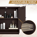 Wall Mounted Bathroom Storage Medicine Cabinet with Towel Bar