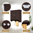 Wall Mounted Bathroom Storage Medicine Cabinet with Towel Bar by LJGDeals