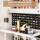 Wall Mounted Jewelry Cabinet with Full-Length Mirror