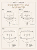 Copper Wall Mount Sink With Faucet