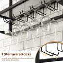 Wall Mounted Wine Rack 47" Large Floating Bar Shelves by LJGDeals