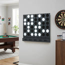 Wall-Mounted Connect 4 Game with Acrylic Discs by LJGDeals
