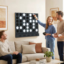 Wall-Mounted Connect 4 Game with Acrylic Discs by LJGDeals