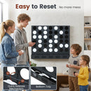 Wall-Mounted Connect 4 Game with Acrylic Discs by LJGDeals