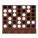 Wall-Mounted Connect 4 Game with Acrylic Discs by DirectDeals