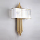Wallis Gold Crystal Wall Lamp