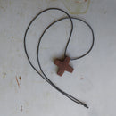 Walnut Cross Necklaces