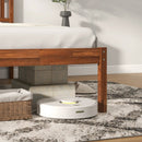 Twin/Full/Queen Size Wood Bed Frame with Headboard and Slat Support by LJGDeals