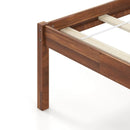 Twin/Full/Queen Size Wood Bed Frame with Headboard and Slat Support by LJGDeals