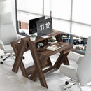 Small Computer Desk with Storage Drawer by DirectDeals