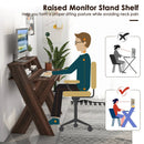 Small Computer Desk with Storage Drawer by DirectDeals