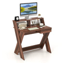 Small Computer Desk with Storage Drawer by DirectDeals