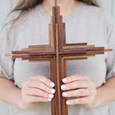 Walnut Layered Cross