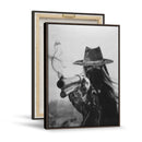 Vintage Cowboy Wall Art Canvas Print - Western Gunslinger Revolver Artwork, by MyGreatCanvas | Canvas Wall Art Prints | Photo Prints & Wall Decor