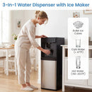 3-in-1 Water Dispenser with Ice Maker - Bottom Loading by LJGDeals