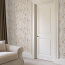 Pastel Watercolor Floral Pattern Self Adhesive Wallpaper