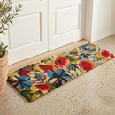 Watercolor Floral Coir Doormat