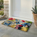 Watercolor Floral Coir Doormat