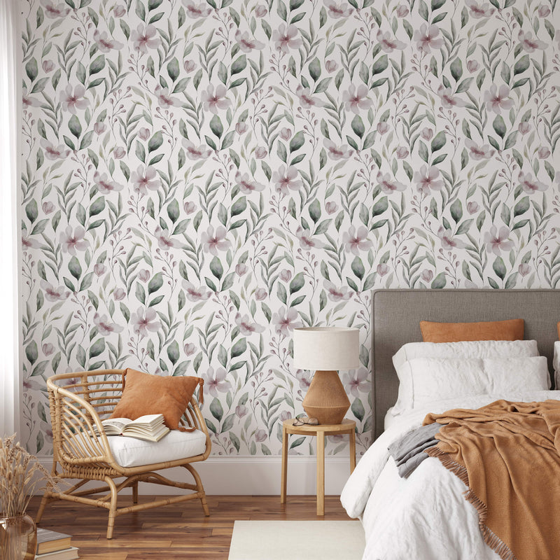 Botanical Wallpaper Peel and Stick Wall Mural