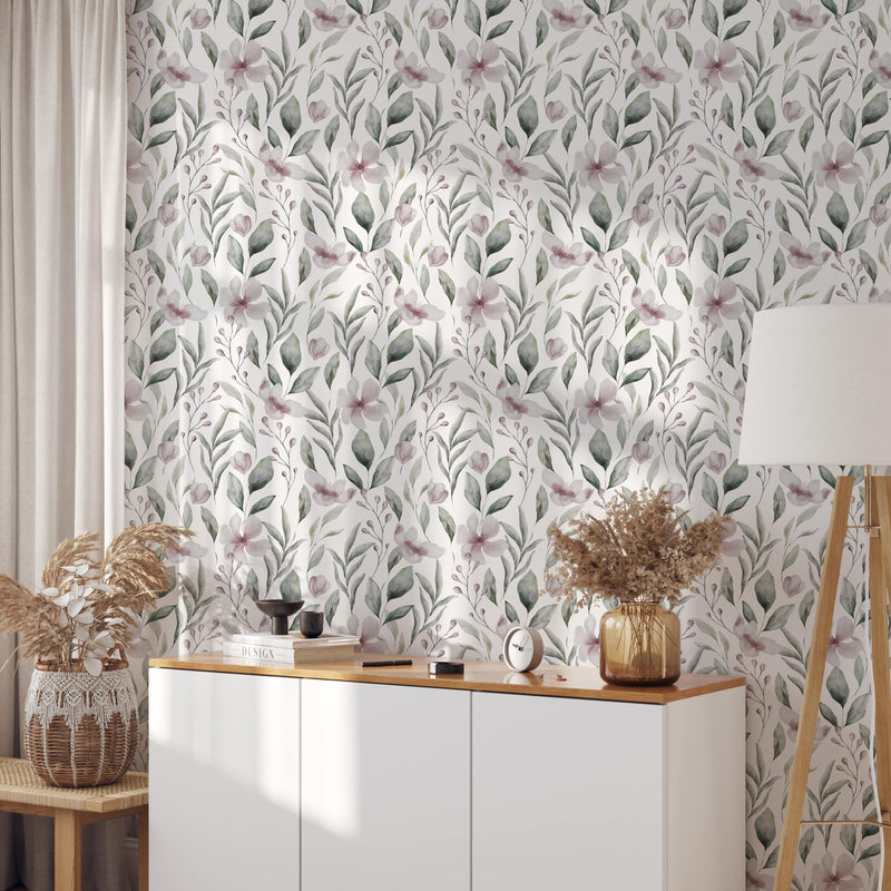 Botanical Wallpaper Peel and Stick Wall Mural