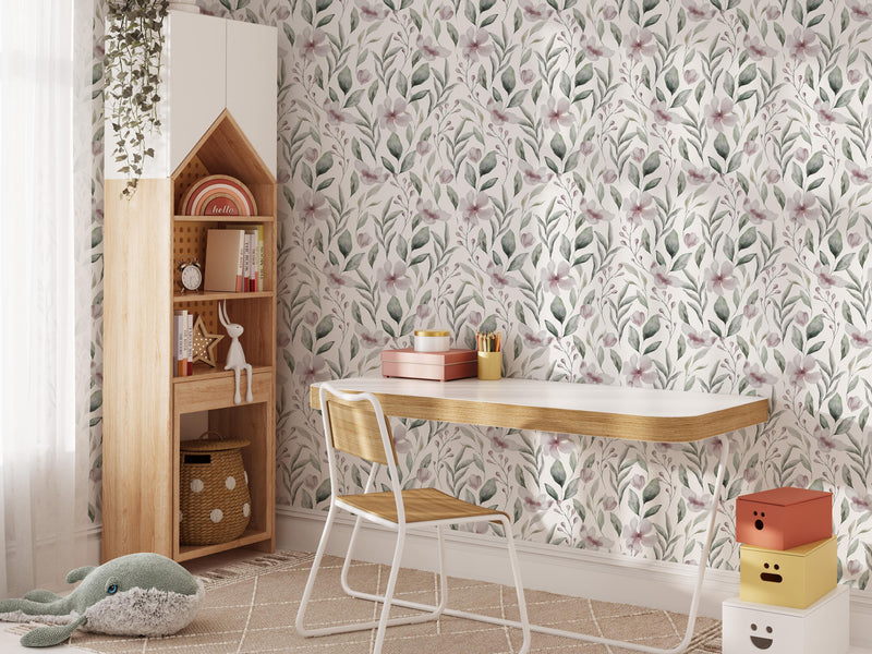 Botanical Wallpaper Peel and Stick Wall Mural