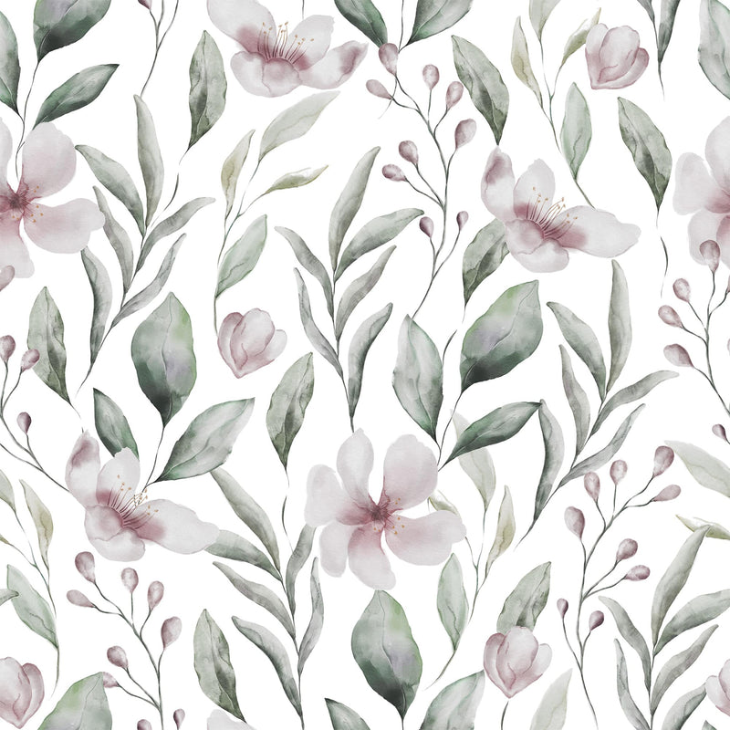 Botanical Wallpaper Peel and Stick Wall Mural