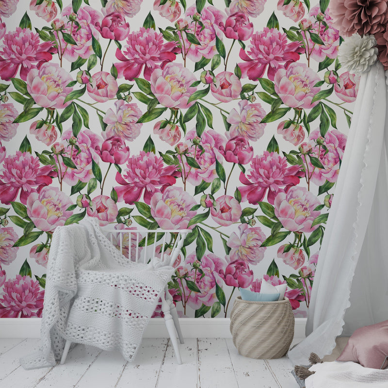 Pink Peony Wallpaper