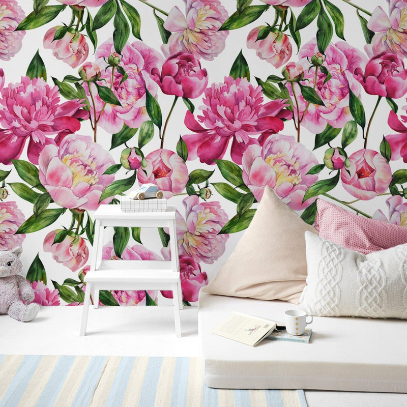 Pink Peony Wallpaper