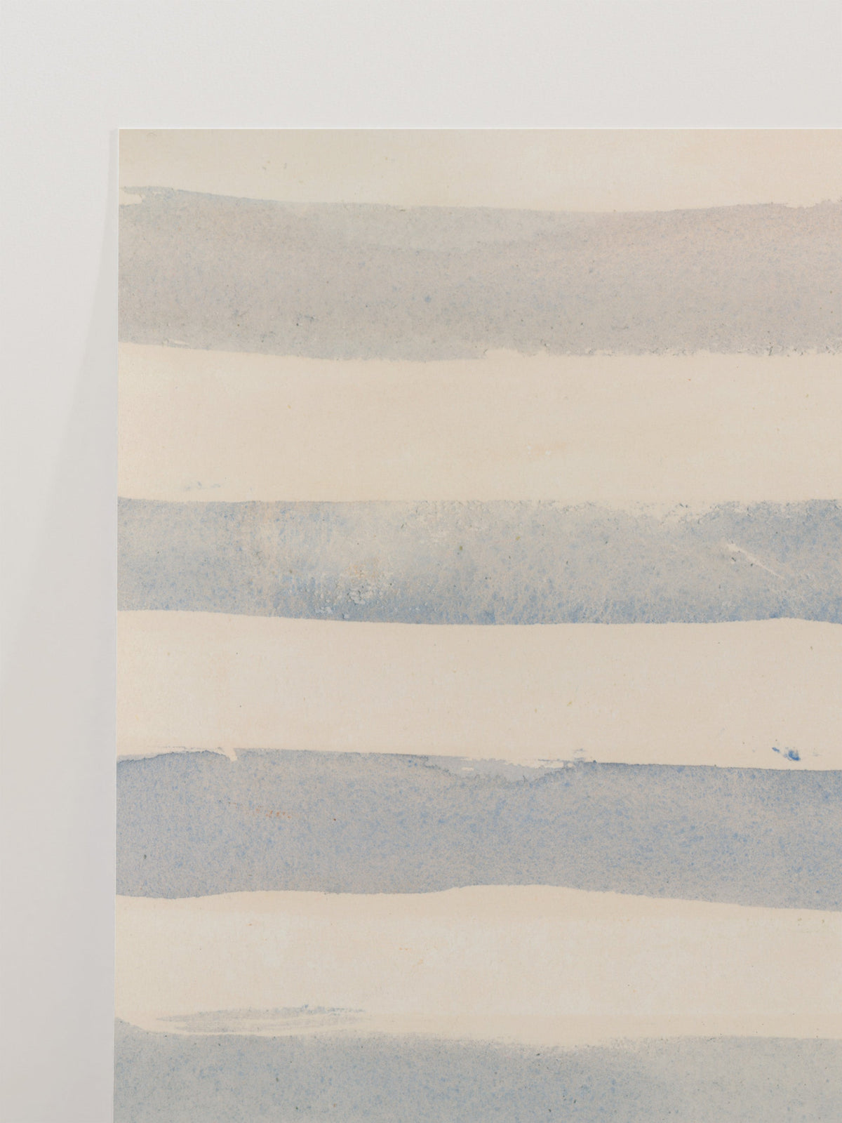 Watercolor Stripes, close-up of the surface