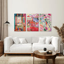 Set of 3 Henri Matisse Posters. Watercolor Landscape by Wall Art Set