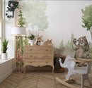 Baby Deer Woodland Nursery Wallpaper