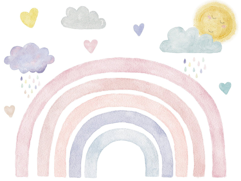 Pastel Rainbow Wallpaper