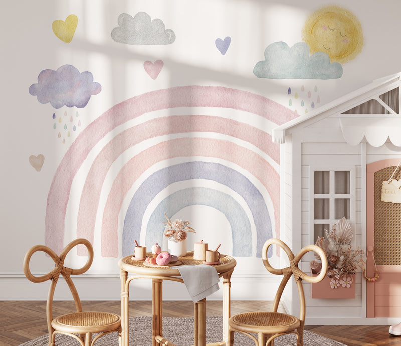Pastel Rainbow Wallpaper