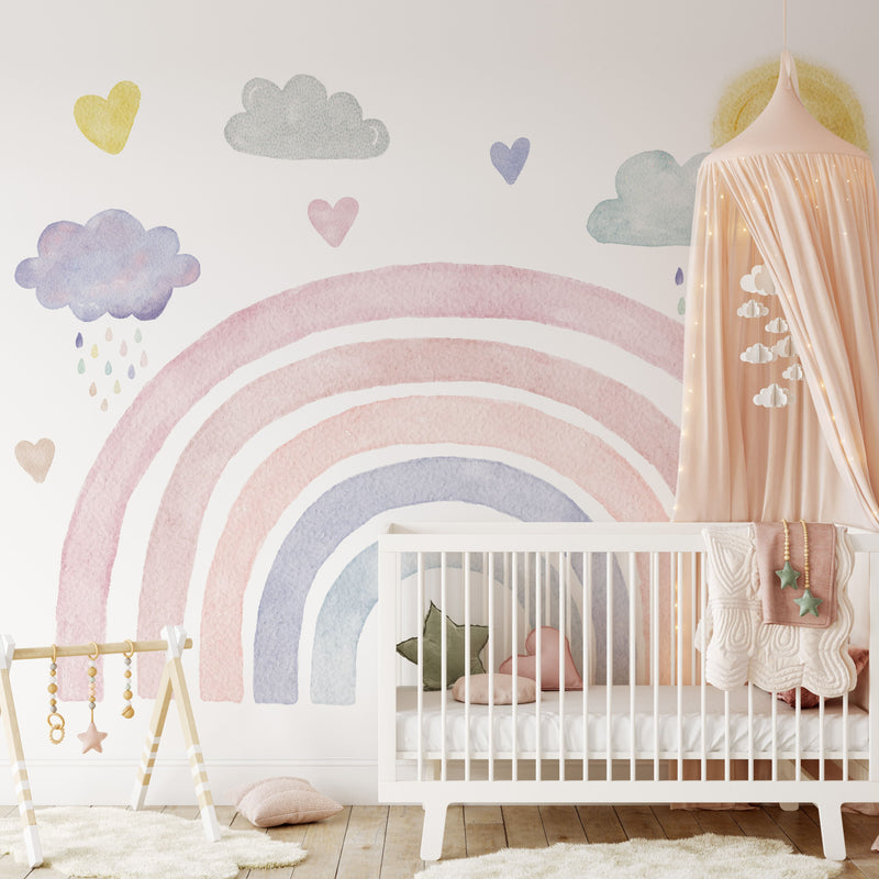 Pastel Rainbow Wallpaper