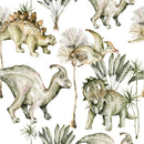 Dinosaur Wallpaper - Cute Peel and Stick Wallpaper for Kids Room