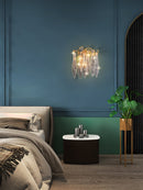Waterfall Crystal Wall Lamp