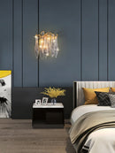Waterfall Crystal Wall Lamp