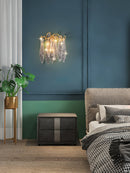 Waterfall Crystal Wall Lamp