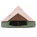 Waterproof Bell Tent with Stove Jack and Mesh Windows by LJGDeals