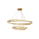 Wave Circle Elegant Crystal Chandelier